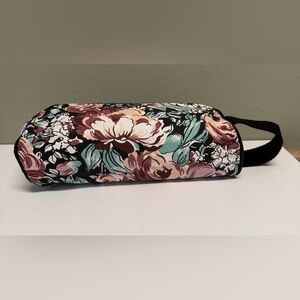 Vintage 1991 Avon Nylon Floral Gardens Cosmetic Bag New Old Stock Sealed